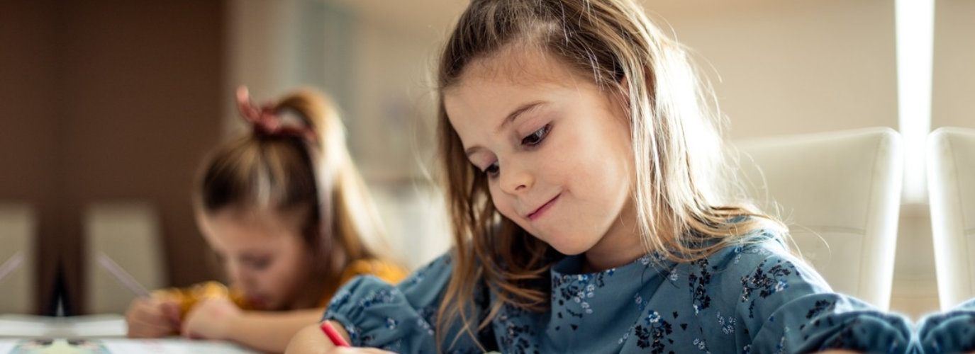 girl writing