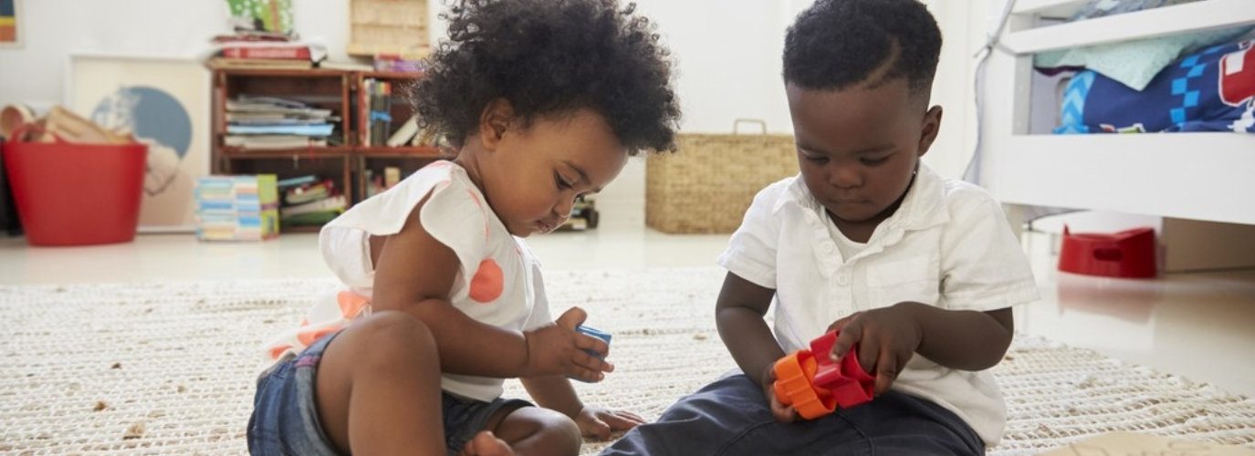 toddlers playing together